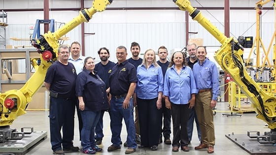Antenen Robotics team of experienced robotic engineers, technicians, and sales reps 
