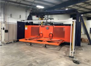 Used Fanuc M-710ic/50 gantry trimming robot for sale