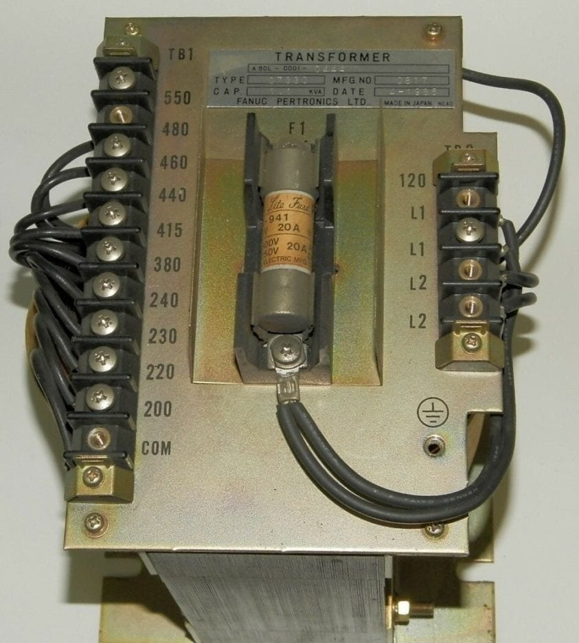 Fanuc, Transformer, 1.1 KVA, S-380, RC, A80L-0001-0444