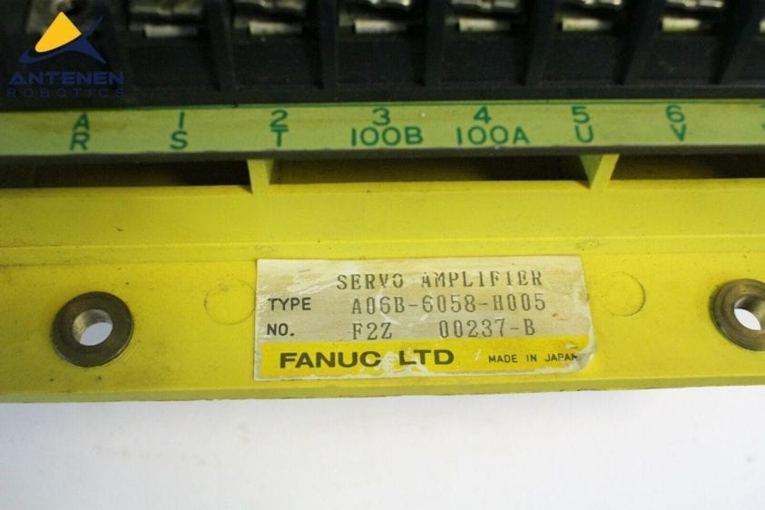 FANUC, Servo Amp RG/RG2/RH, A06B-6058-H005, Cracked Frame
