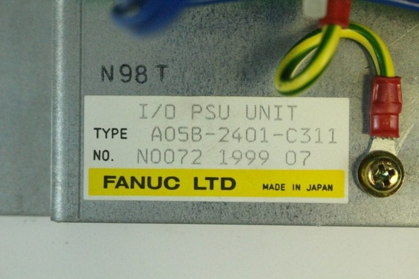 FANUC, I/O POWER SUPPLY UNIT, A05B-2401-C311, RJ3