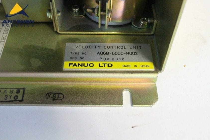 Fanuc, Velocity Control Unit, A06B-6050-H002, RC, RF